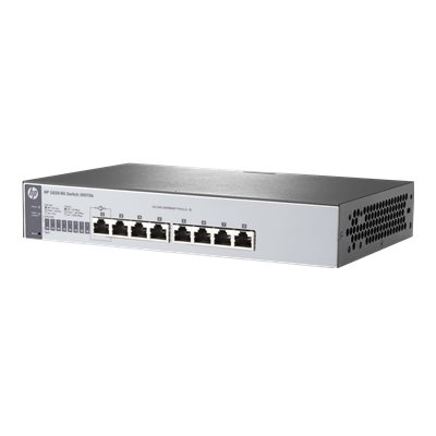 Switch HPE Aruba Office Connect 1820 8G PoE+ 4 portas Gigabit Base-T + 4 portas Gigabit PoE+ RJ-45 J9982A